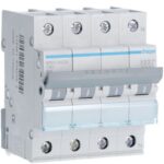 HAGER - Disjoncteur 3kA - C - 3P+N - 40A - 4M - MWN640A