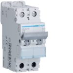 HAGER - Disjoncteur 6kA - C - 2P - 10A - 2M. - MCA210