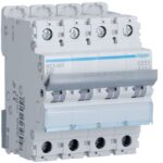HAGER - Disjoncteur 6kA - C - 4P - 20A - 4M. - MCA420