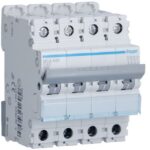 HAGER - Disjoncteur 6kA - C - 4P - 40A - 4M. - MCA440