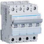 HAGER - Disjoncteur 6kA - C - 4P - 50A - 4M. - MCA450