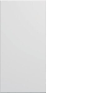 HAGER - Enjoliveur interrupteur/bouton-poussoir gallery 1M blanc polaire - WXD010B