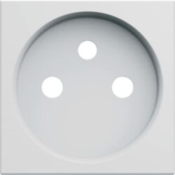 HAGER - Enjoliveur pour prise de courant gallery 2P+T blanc polaire - WXD100B
