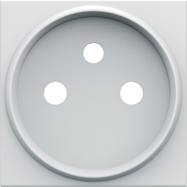 HAGER - Enjoliveur pour prise de courant gallery 2P+T connexion par le dessous blanc pol - WXD105B HAGER - Enjoliveur pour prise de courant gallery 2P+T connexion par le dessous blanc pol - WXD105B