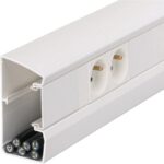 HAGER - GBD goulotte d'installation complète 50*100mm - GBD5010009016