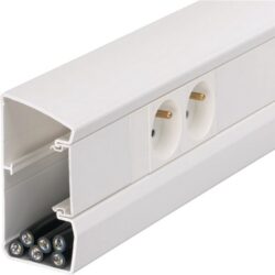 HAGER - GBD goulotte d'installation complète 50*100mm - GBD5010009016