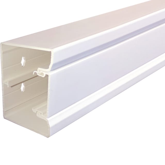 HAGER - GBD goulotte d'installation complète 50*85mm - GBD5008509016 HAGER - GBD goulotte d'installation complète 50*85mm - GBD5008509016