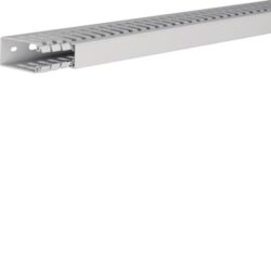 Détails visibles de Goulotte de câblage sans halogène 60x25 mm 60025 pour Goulottes de câblage