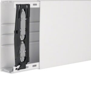 HAGER - Goulotte de distribution complète 60*190 mm - LF6019009016