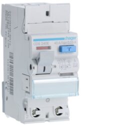 Détails visibles de Interrupteur différentiel 2P 40A 30mA type A pour Interrupteurs différentiels