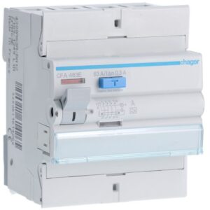 HAGER - Interrupteur différentiel 4P 63A 300mA type A - CFA463E