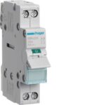 HAGER - Interrupteur modulaire 2 pôles 25A - SBN225