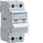 HAGER - Interrupteur modulaire 2 pôles 63A - SBN263