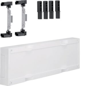HAGER - Kit 2 tr. plastron plein - h.150mm - UD12F1