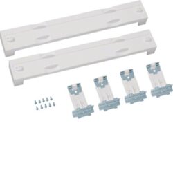 HAGER - Kit plastrons d'extrémités 2 tr. - UD02F1