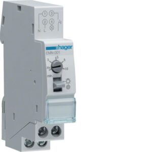 HAGER - Minuterie simple temporisation 1 module - EMN001