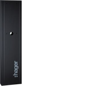 HAGER - Pied rectangle pour 1 borne de charge XEV1K - XEVA110