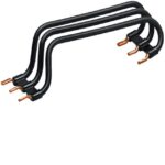 HAGER - Pontage vertical inter-rangées noir - KC350