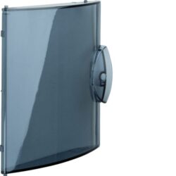 HAGER - Porte transparente pour cache-bornes GD106E - GP106T