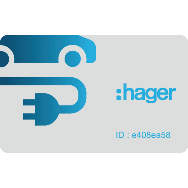 HAGER - Set de 20 badges RFID utilisateur - XEVA400 HAGER - Set de 20 badges RFID utilisateur - XEVA400