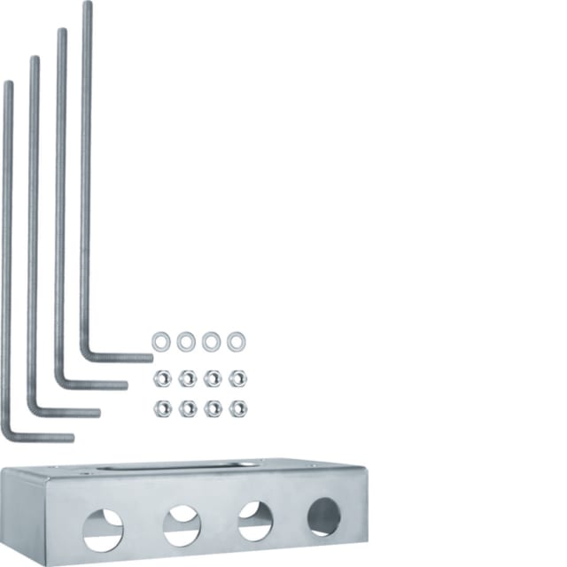 HAGER - Socle d'ancrage dans le béton pour pied XEVA11x - XEVA140 HAGER - Socle d'ancrage dans le béton pour pied XEVA11x - XEVA140