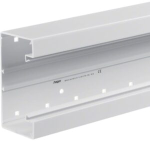HAGER - Socle pour goulotte d'inst. en PC/ABS 65x130 mm
