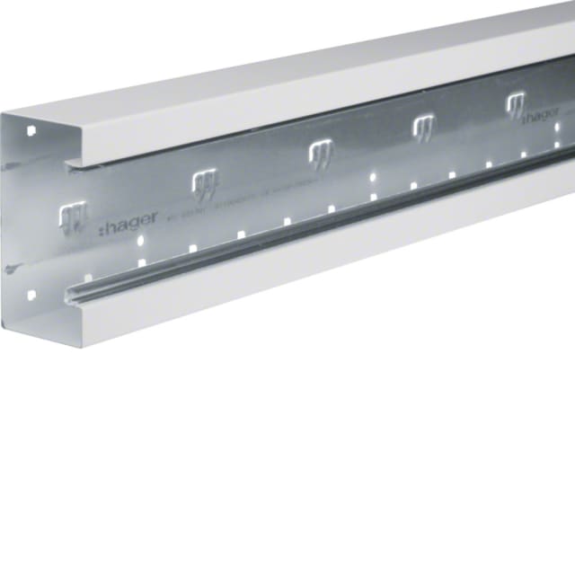 HAGER - Socle pour goulotte d'installation en acier 65x130 mm HAGER - Socle pour goulotte d'installation en acier 65x130 mm