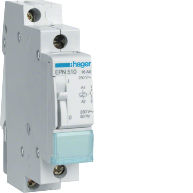 HAGER - Télérupteur 16A 230V 1NO - EPN510 HAGER - Télérupteur 16A 230V 1NO - EPN510