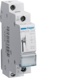 Détails visibles de Télérupteur modulaire 16A 24V AC 1 contact NO pour Télérupteurs
