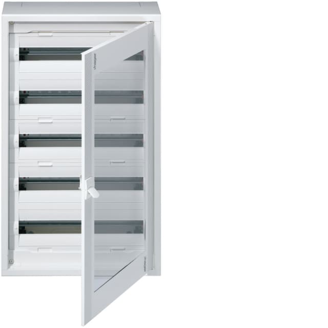 HAGER - Vega D - 5R. 120 M. - porte transparente - FD52CN HAGER - Vega D - 5R. 120 M. - porte transparente - FD52CN