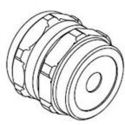 HARTING - Acces. Uni Seal Green PG 21 min 7 max 10 - 09000005090