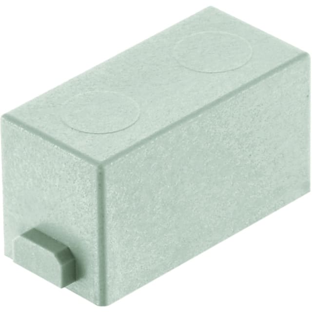 HARTING Module obturateur Han Modulaire Module obturateur rectangulaire vert clair pour connecteur industriel Han modulaire avec ergots de verrouillage