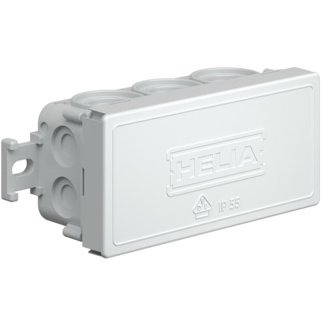HELIA - Boite de dérivation 89x42x37 10 entrées - 250 HELIA - Boite de dérivation 89x42x37 10 entrées - 250