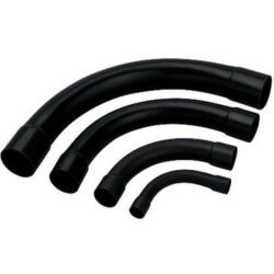 Détails visibles de Coude résistant aux chocs 20 mm noir sans halogène pour Accessoires pour tubes