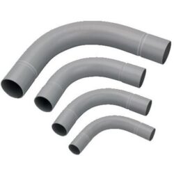 Détails visibles de Coude pour conduit Ø 32 mm sans halogène gris pour Accessoires pour tubes