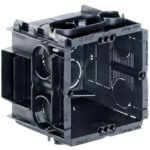 HELIA - Q-range boîte d'encastrement 60x60x65mm sans vis (sans halogène) - 7651