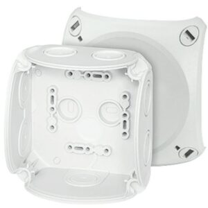 HENSEL - Boite de derivation sans bornier 104x104mm IP66 - DK0400GZ