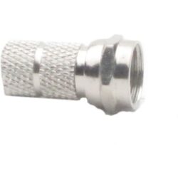 Connecteur F à visser pour câble 6,1 mm, configuration visible