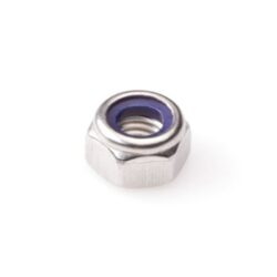 Écrou autofreiné inox A2 DIN 985 M16 SW24, configuration visible