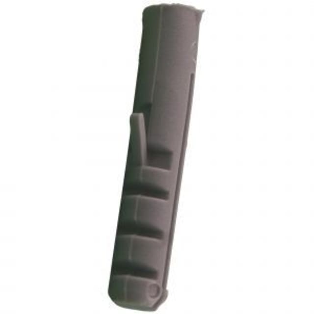 Cheville nylon HUPPERTZ M436312 Cheville de fixation en nylon 6 mm avec ailettes d expansion et fente longitudinale