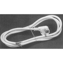 Détails visibles de Cordon électrique 3x1,5 mm² 1,5 m blanc 12B1-5 pour Rallonges électriques
