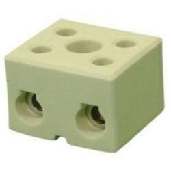 Détails visibles de Raccord lustre en porcelaine 2 pôles 16 mm² pour Raccord de lustre