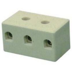 Détails visibles de Raccord lustre porcelaine 3 pôles 4 mm² CE pour Bloc de jonction