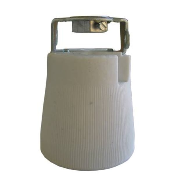 HUPPERTZ - Socket en porcelaine E27 1/8/pied - 750S270 HUPPERTZ - Socket en porcelaine E27 1/8/pied - 750S270