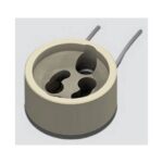 HUPPERTZ - Socket tube GU10 2A-250V - 226TF-FEP