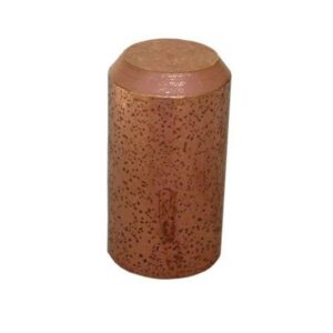 Tête de frappe cylindrique en acier brun pour marteau HUP32PE16
