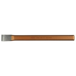 Burin à pierre plat 300 x 32 mm avec lame large et manche ovale