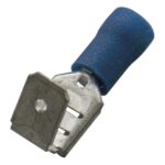 Haupa - Clip femelle avec dérivation bleu isolée PVC 1