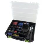 Haupa - Coffret + cosses/embouts isolés DIN + pince à couper 210784 - 270895