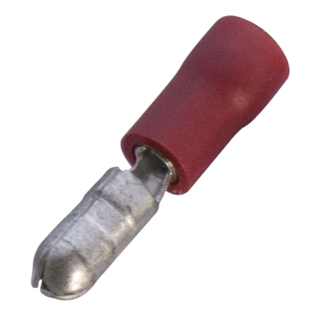 Haupa - Cosse cylindrique mâle rouge isolée PVC 0 Haupa - Cosse cylindrique mâle rouge isolée PVC 0